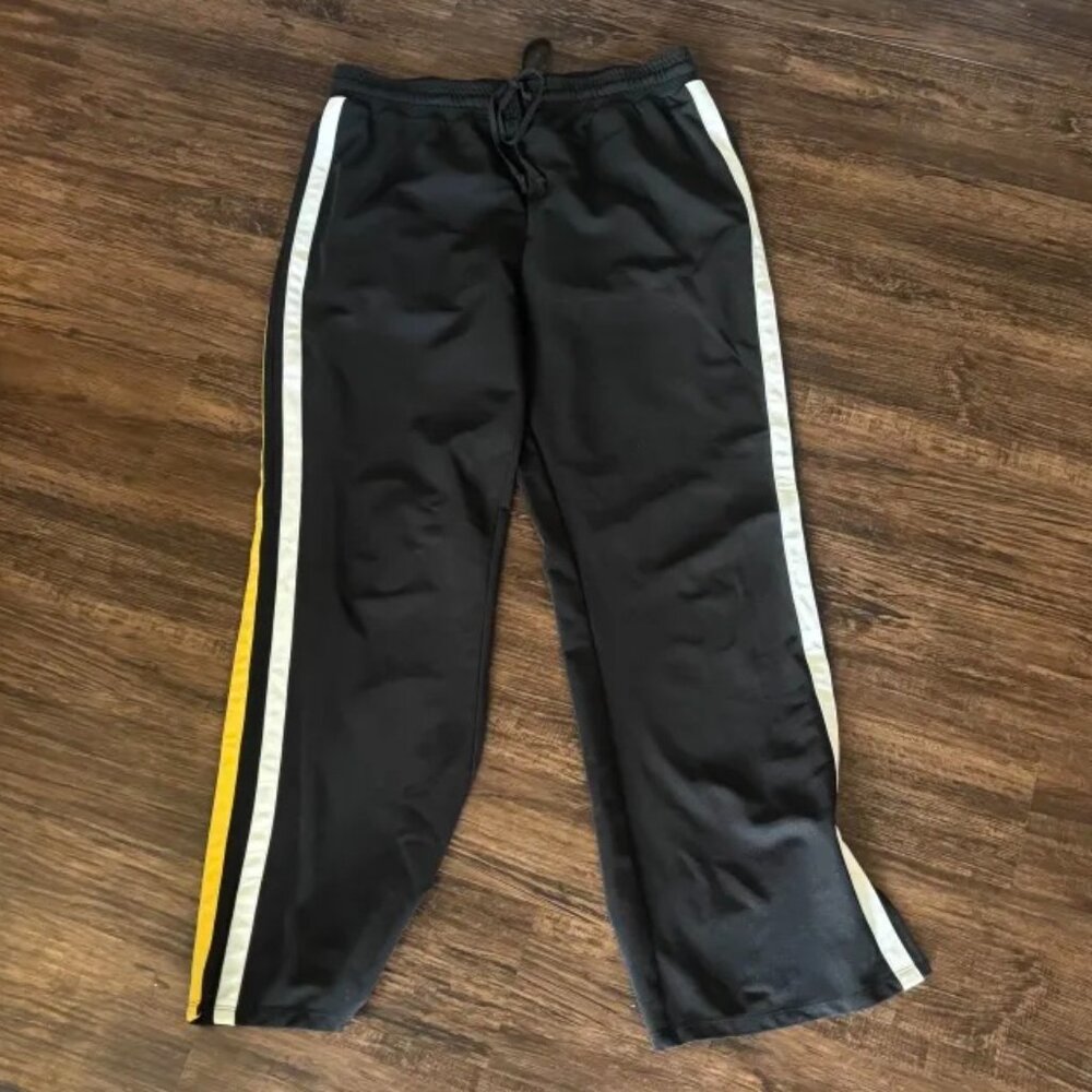 Who What Wear Women's Trousers. Black, white and gold.